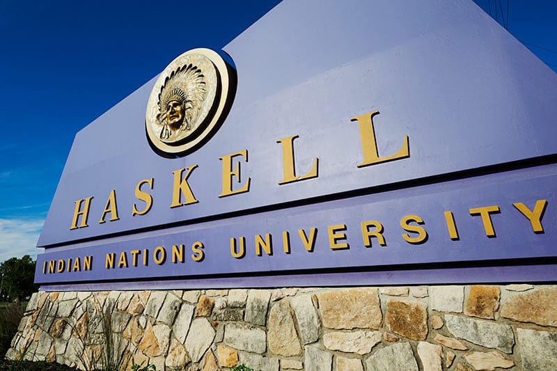 Haskell University entrance