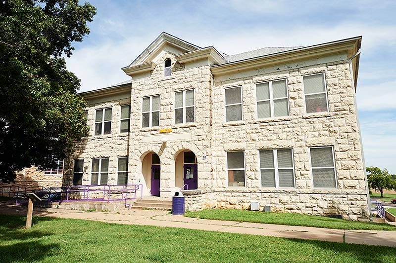 Historic building on Haskell campus